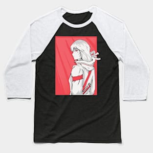 Cool Anime Design, Vintage Style, Hero Baseball T-Shirt